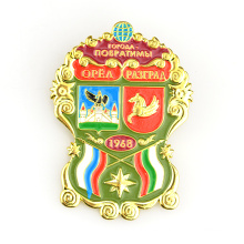 Soft enamel metal festival lapel pins